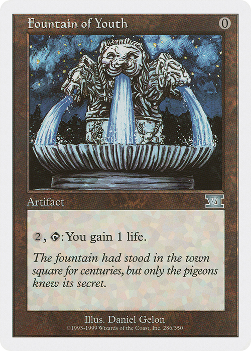 Fountain of Youth (6ED-286) - Classic Sixth Edition