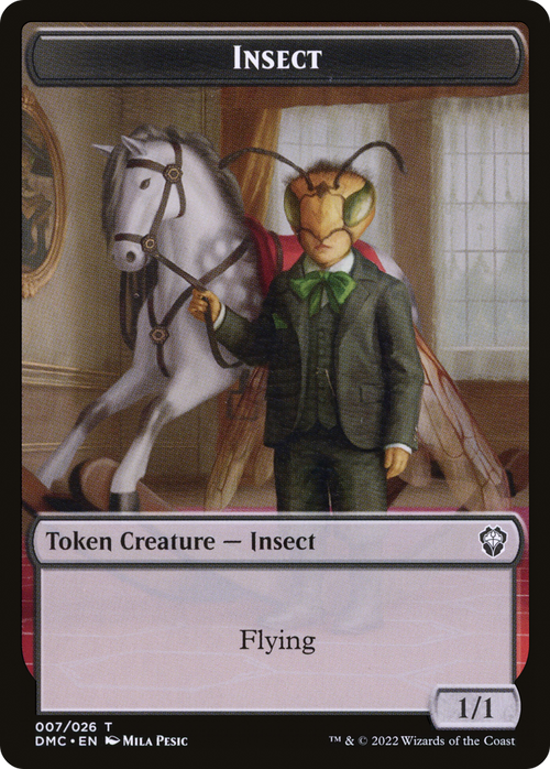 Insect (TDMU-007) - Dominaria United Tokens