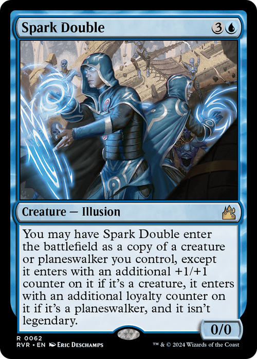 Spark Double (RVR-062) - Ravnica Remastered Foil