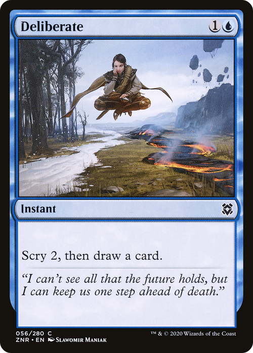 Deliberate (ZNR-056) - Zendikar Rising