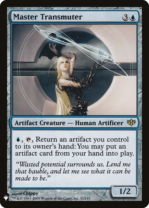 Master Transmuter (LIST-CON-31) - The List