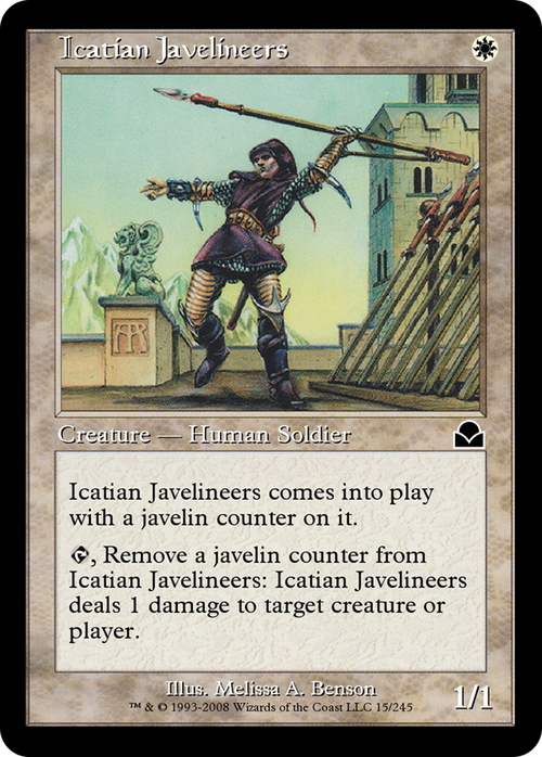 Icatian Javelineers (ME2-015) - Masters Edition II Foil