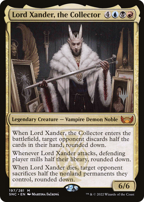 Lord Xander, the Collector (PPSNC-197) - Streets of New Capenna Promos