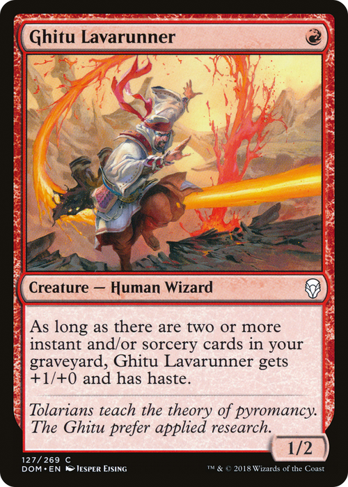 Ghitu Lavarunner (DOM-127) - Dominaria