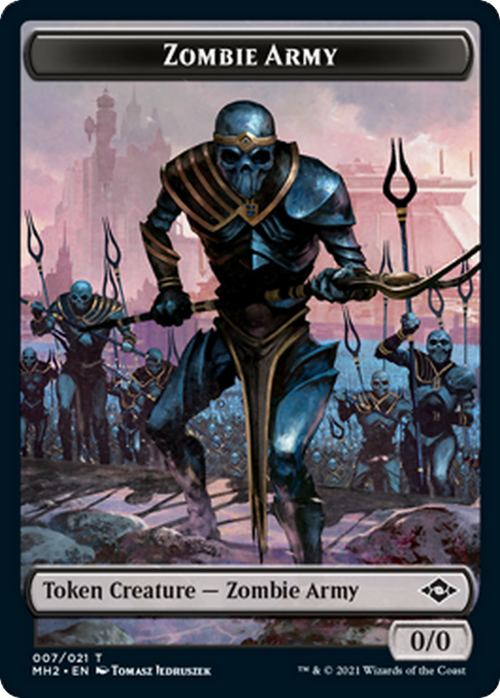 Zombie Army (TMH2-007) - Modern Horizons 2 Tokens Foil