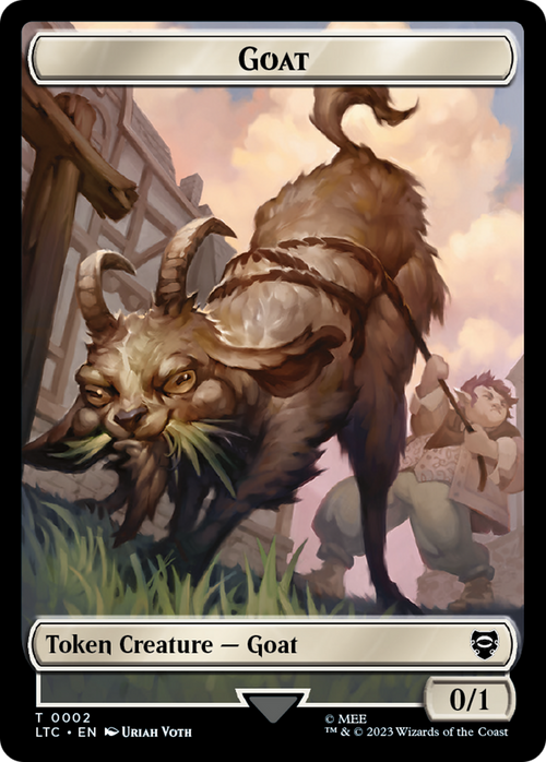 Goat (TLTC-002) - Tales of Middle-earth Commander Tokens