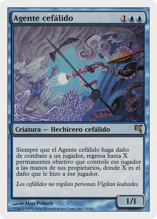 Cephalid Constable (Spanish) - "Agente cefálido" (PSAL-E25) - Salvat 2005