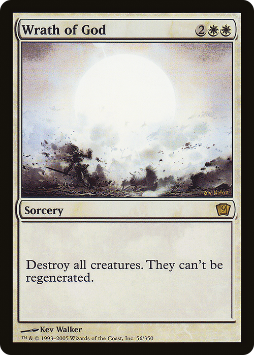 Wrath of God (9ED-056) - 9th Edition