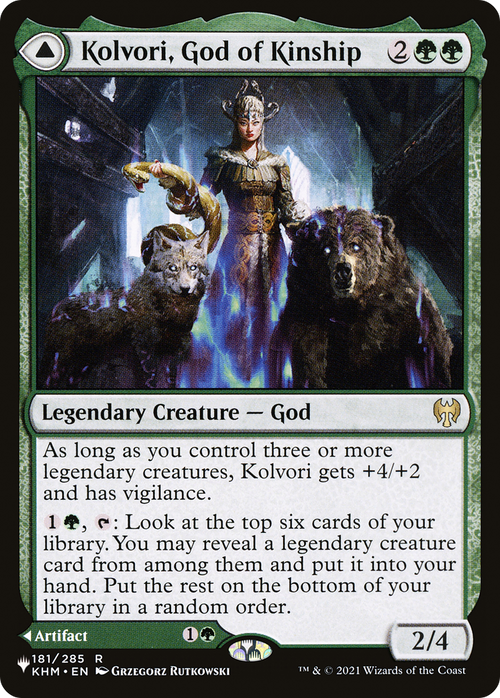 Kolvori, God of Kinship (LIST-181) - The List