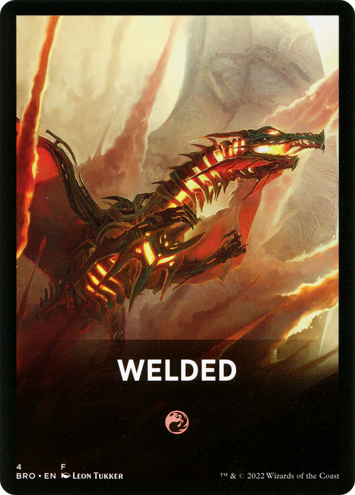 Welded (FBRO-004) - The Brothers' War Jumpstart Front Cards Foil