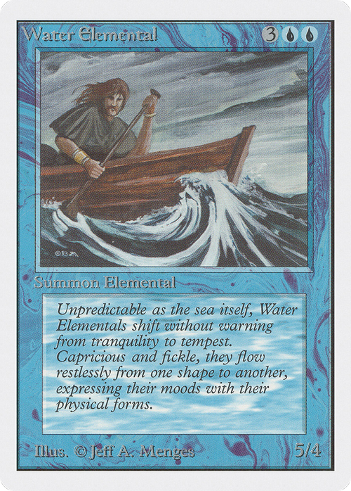Water Elemental (2ED-) - Unlimited Edition