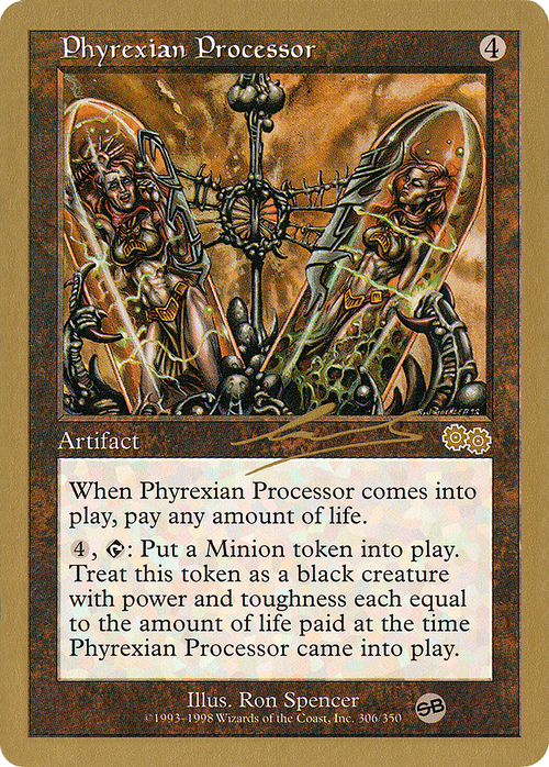 Phyrexian Processor - 2000 Nicolas Labarre (USG) (SB) (WCD-) - World Championship Decks 2000