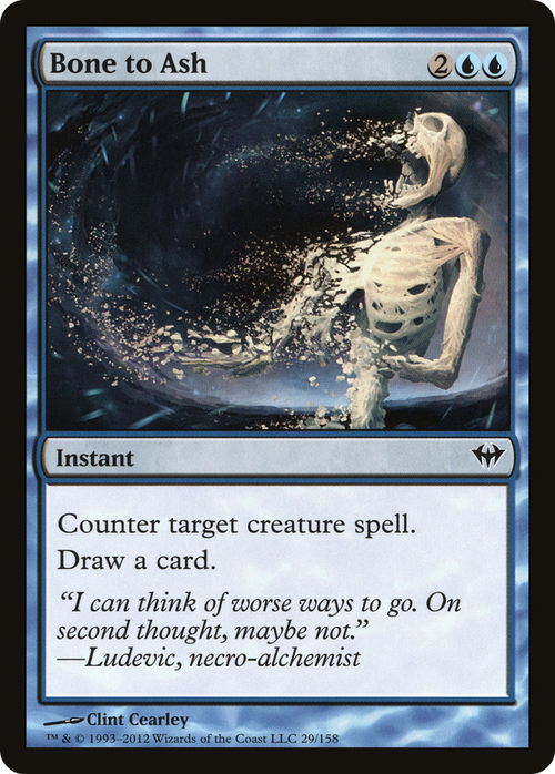 Bone to Ash (DKA-029) - Dark Ascension