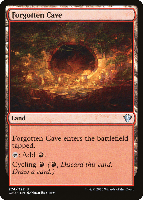 Forgotten Cave (C20-274) - Commander 2020