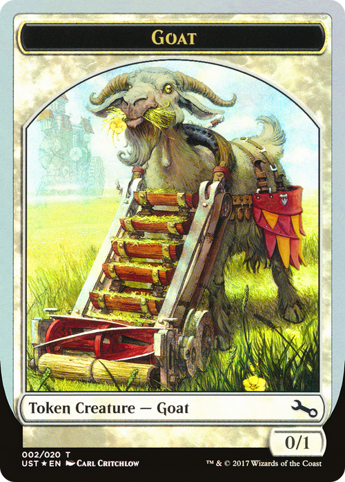 Goat Token (UST-002) - Unstable Tokens Foil