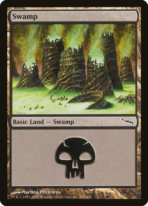 Swamp (297) (MRD-297) - Mirrodin