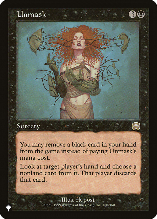 Unmask (LIST-MMQ-168) - The List
