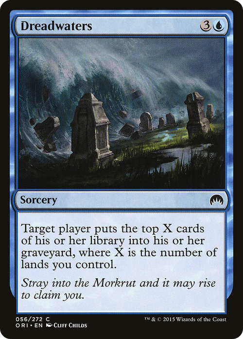 Dreadwaters (ORI-056) - Magic Origins Foil