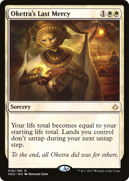 Oketra's Last Mercy (HOU-018) - Hour of Devastation Foil