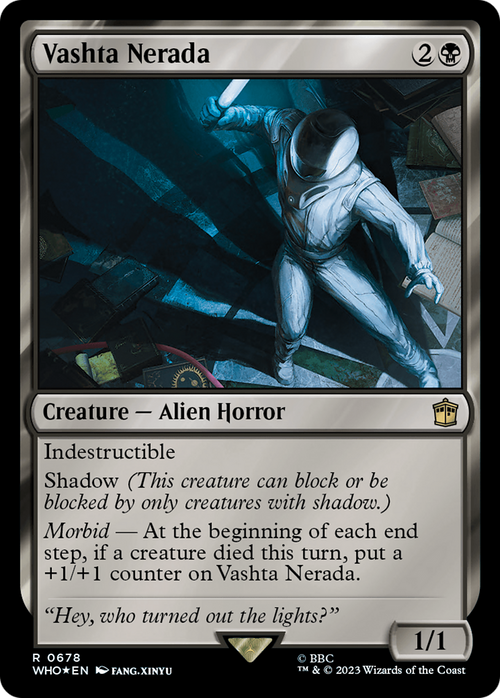 Vashta Nerada (Surge Foil) (WHO-678) - Doctor Who Foil