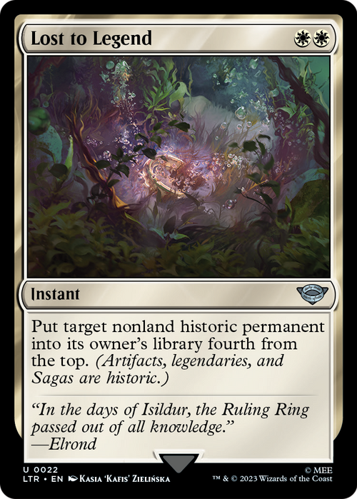 Lost to Legend (LTR-022) - The Lord of the Rings: Tales of Middle-earth