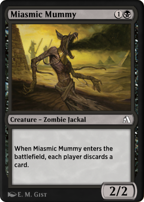 Miasmic Mummy (XANA-029) - Arena New Player Experience Extras