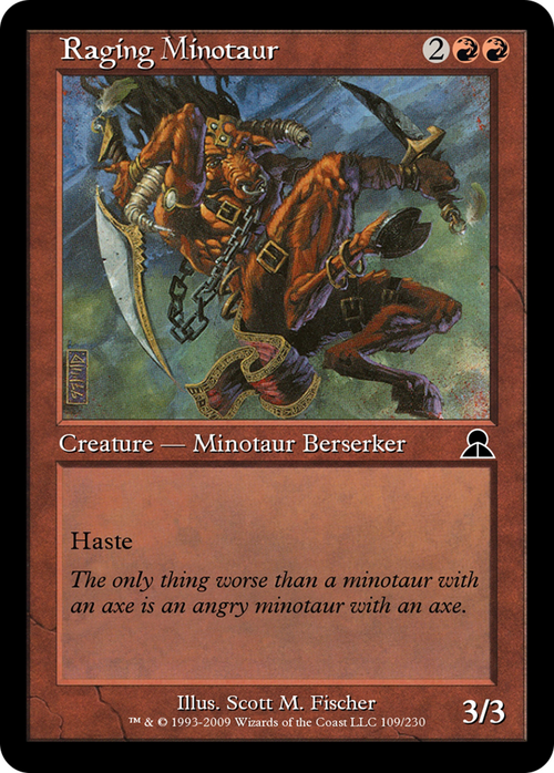 Raging Minotaur (ME3-109) - Masters Edition III
