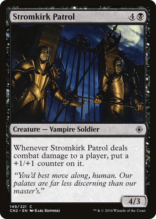 Stromkirk Patrol (CN2-149) - Conspiracy: Take the Crown Foil