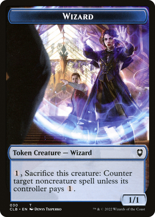 Wizard (TCLB-030) - Battle for Baldur's Gate Tokens