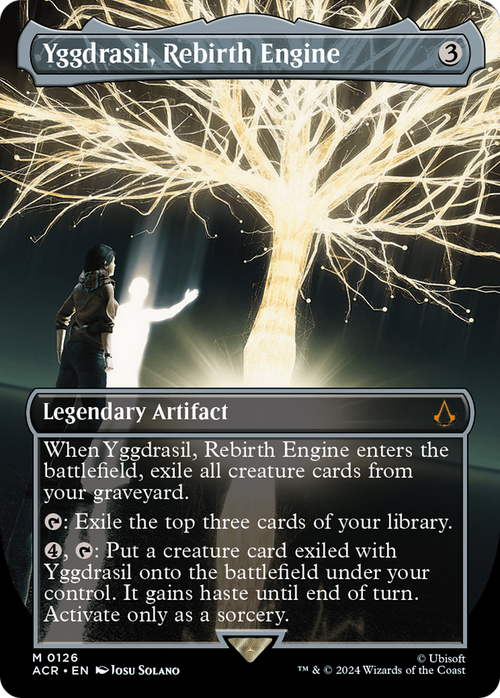 Yggdrasil, Rebirth Engine (Borderless) (ACR-126) - Assassin's Creed