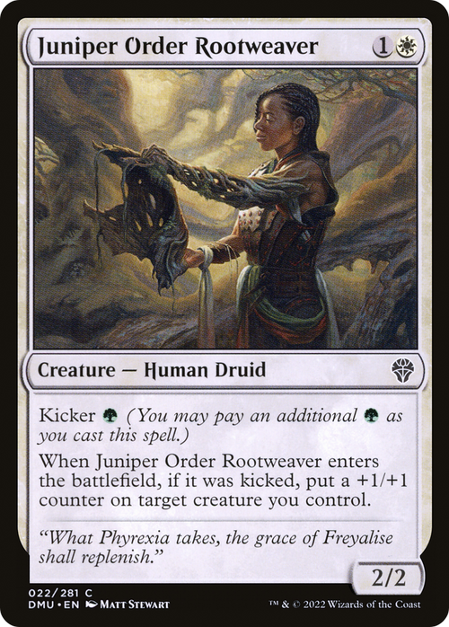 Juniper Order Rootweaver (DMU-022) - Dominaria United