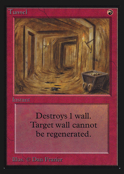 Tunnel (CE) (CED-) - Collectors' Edition