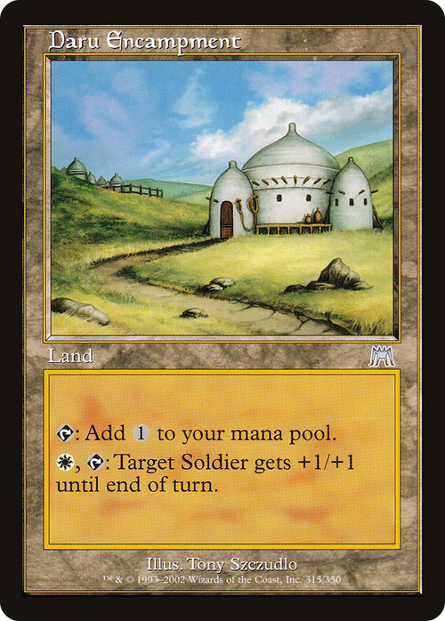 Daru Encampment (ONS-315) - Onslaught Foil