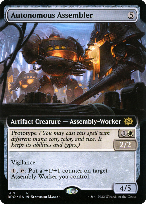 Autonomous Assembler (Extended Art) (BRO-309) - The Brothers' War: (Extended Art)