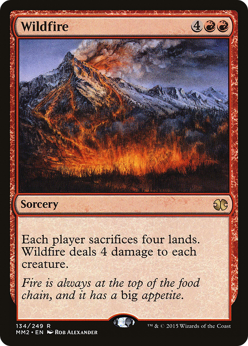 Wildfire (MM2-134) - Modern Masters 2015 Foil