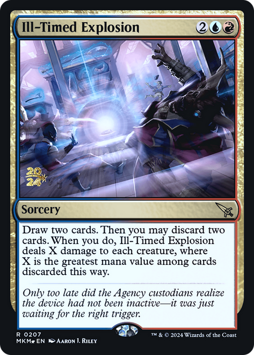 Ill-Timed Explosion (PRE-207) - Murders at Karlov Manor Promos Foil