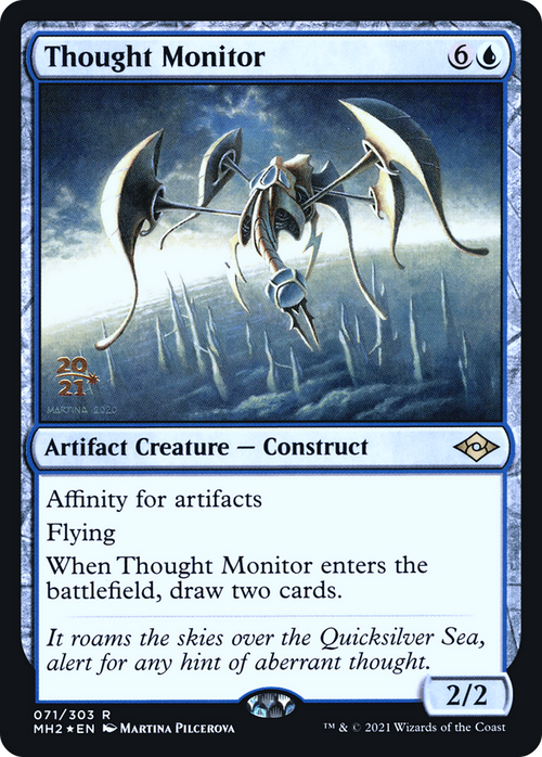 Thought Monitor (PRE-71S) - Modern Horizons 2 Promos Foil