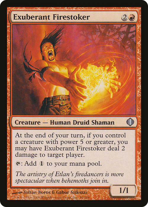 Exuberant Firestoker (ALA-099) - Shards of Alara