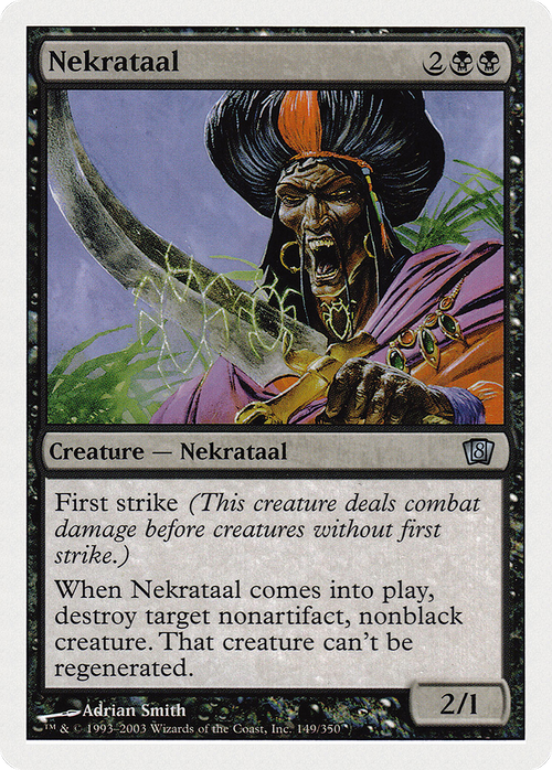Nekrataal (8ED-149) - 8th Edition Foil