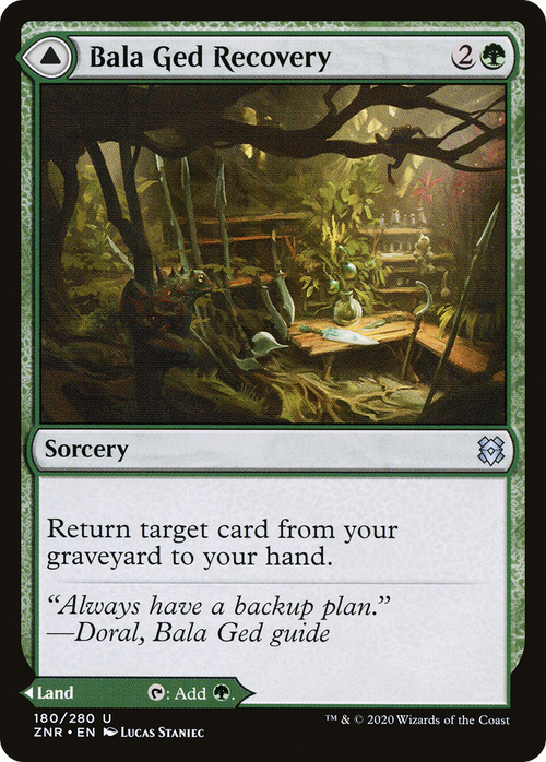 Bala Ged Recovery (ZNR-180) - Zendikar Rising Foil