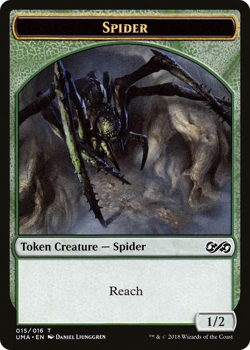 Spider Token (UMA-015) - Ultimate Masters Tokens