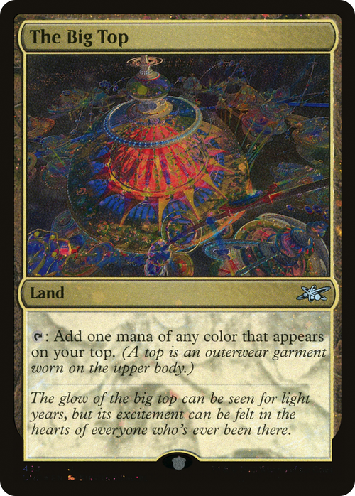 The Big Top (Galaxy Foil) (UNF-483) - Unfinity Foil