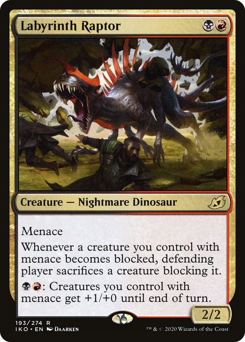 Labyrinth Raptor (IKO-193) - Ikoria: Lair of Behemoths