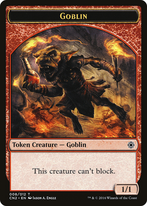 Goblin Token (CN2-008) - Conspiracy: Take the Crown Tokens