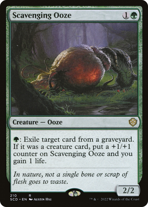 Scavenging Ooze (SCD-210) - Starter Commander Decks