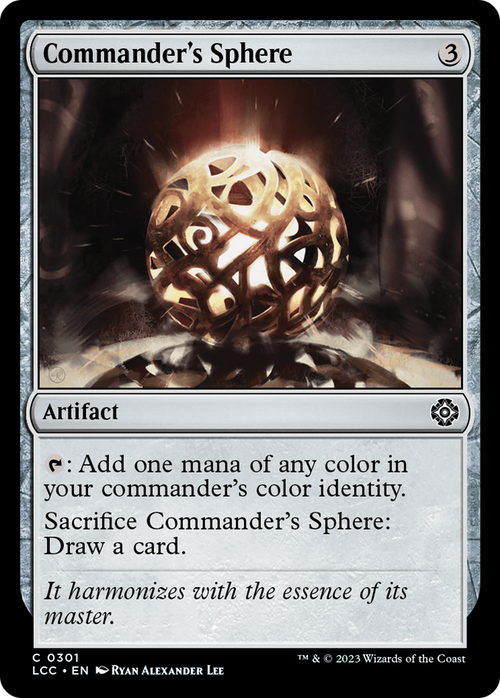Commander's Sphere (LCC-301) - The Lost Caverns of Ixalan Commander