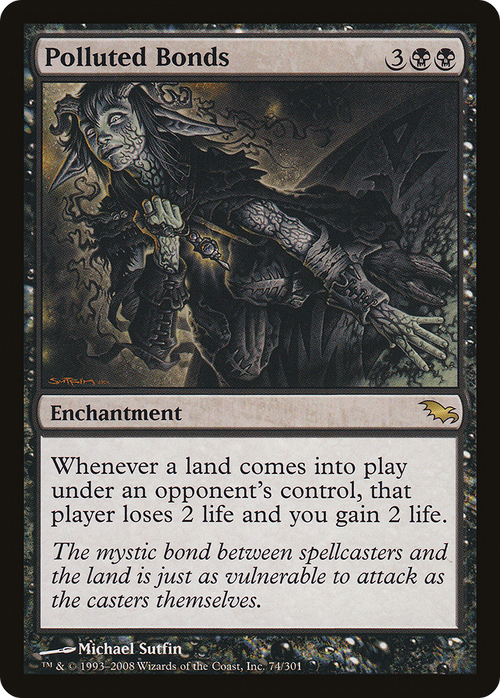 Polluted Bonds (SHM-074) - Shadowmoor