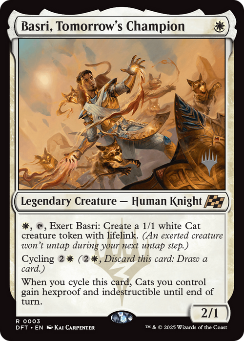 Basri, Tomorrow's Champion (PPDFT-03P) - Promo Pack: Aetherdrift
