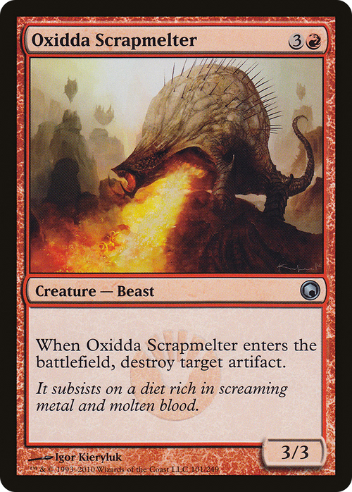 Oxidda Scrapmelter (SOM-101) - Scars of Mirrodin
