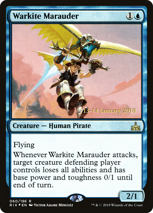 Warkite Marauder (PRE-60S) - Rivals of Ixalan Promos Foil